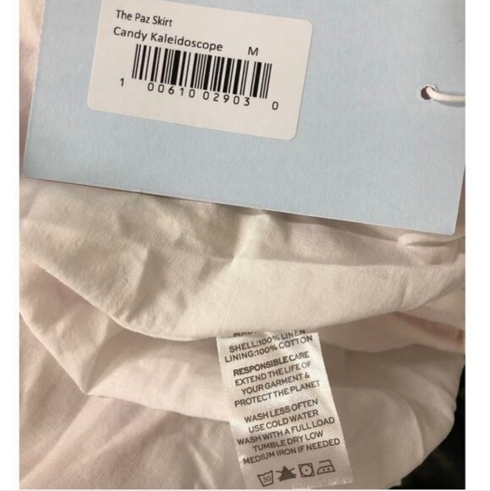 Hill House The Paz Skirt In Candy Keleidoscope Ruffle Tiered Skirt Size Medium - Picture 14 of 15